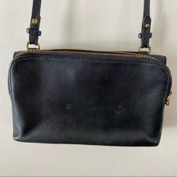 Madewell Handbags - Madewell | THE TWIN-POUCH CROSSBODY in True Black